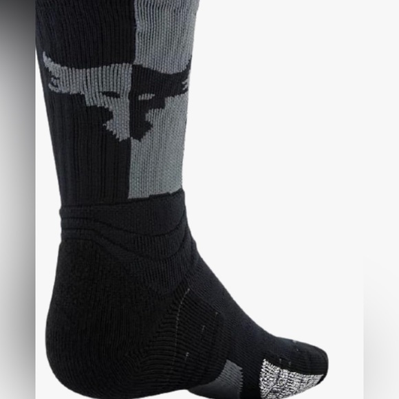 Under Armour Other - Under Armour Crew Socks UA Playmaker Project Rock 1362703 Black Gray 12-16 NWT
